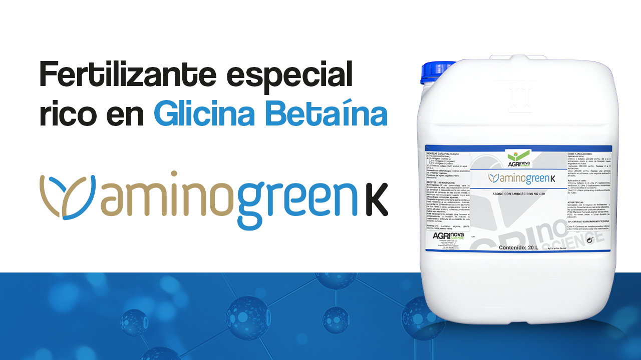 Fertilizante especial rico en Glicina Betaína